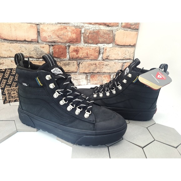 Vans Shoes - VANS Sk8-Hi DR MTE-2 Black Sneaker Boots Waterproof Women's Size 8
